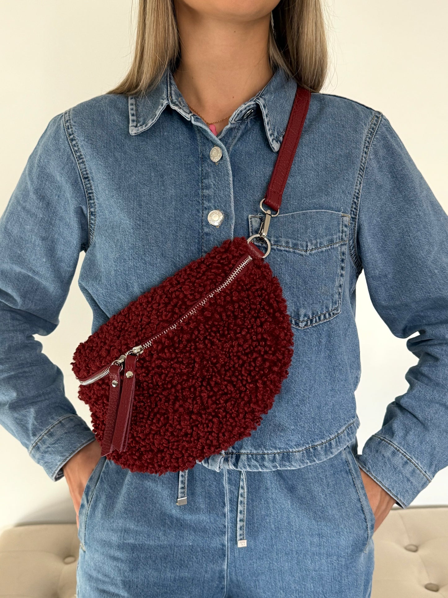 Banane moumoute bordeaux TEDDY