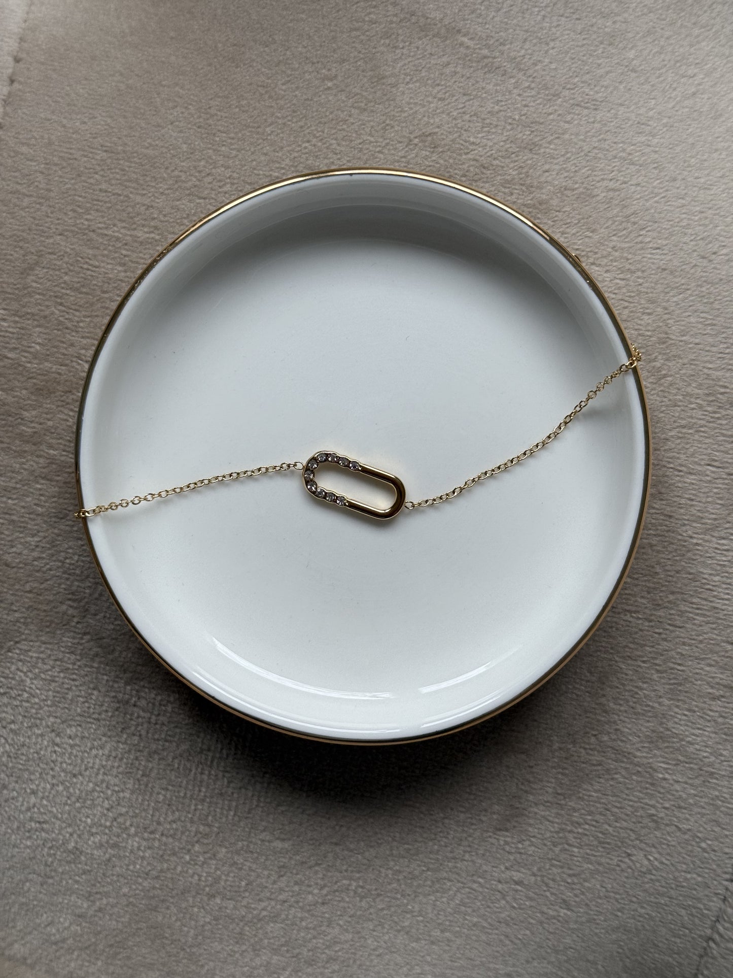 Bracelet doré MESSIA