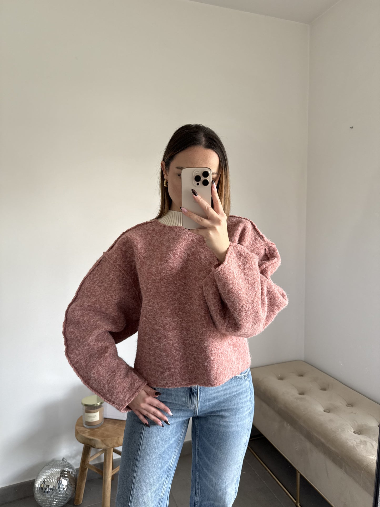 Pull à col MARINE
