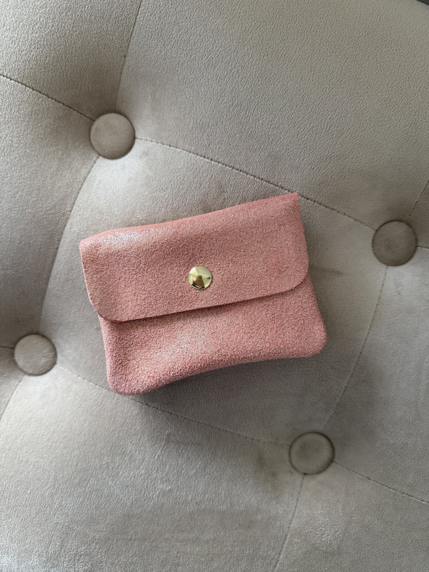 PORTE MONNAIE CORAIL 100% CUIR