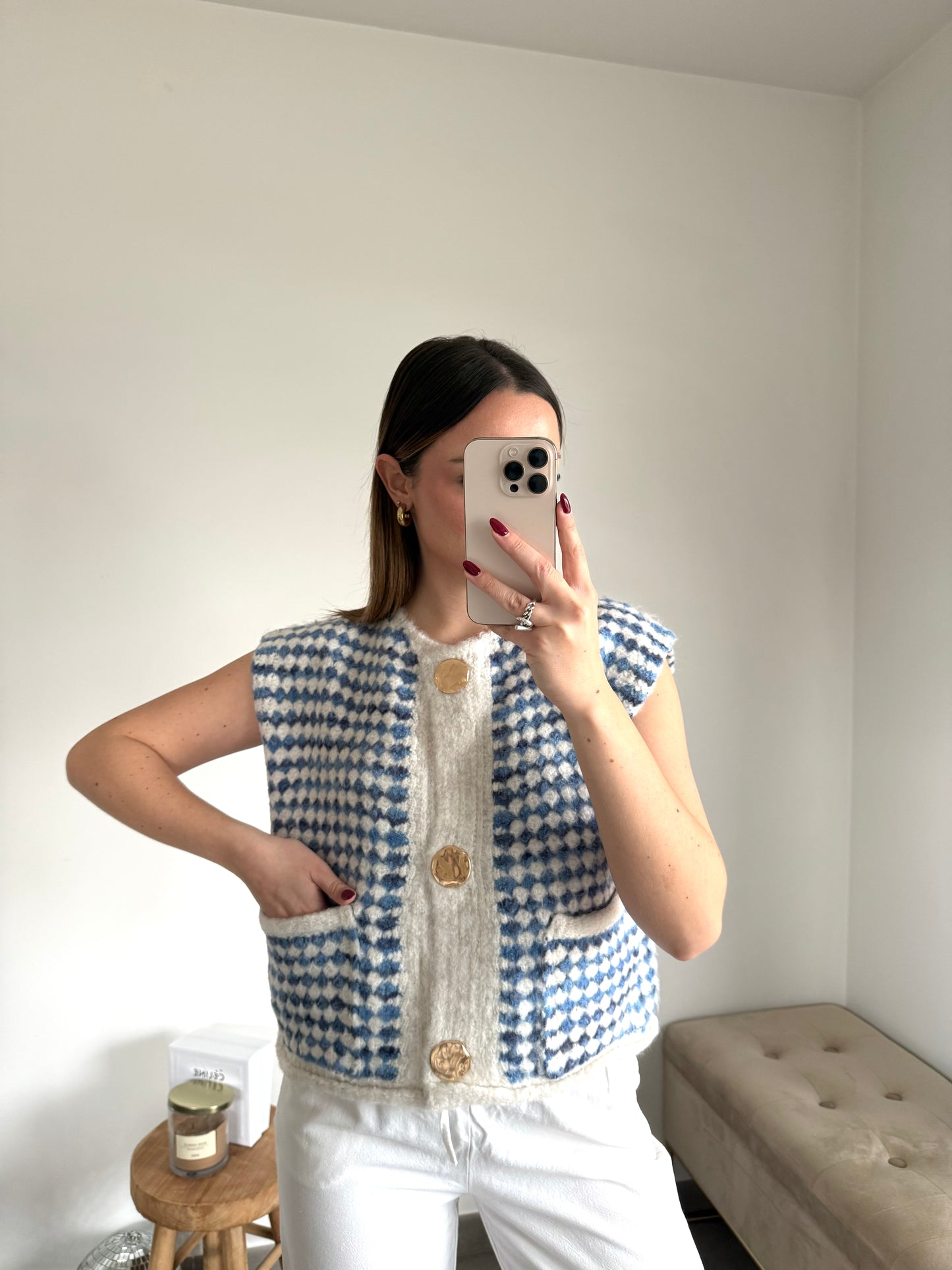 Pull sans manches SOLÈNE