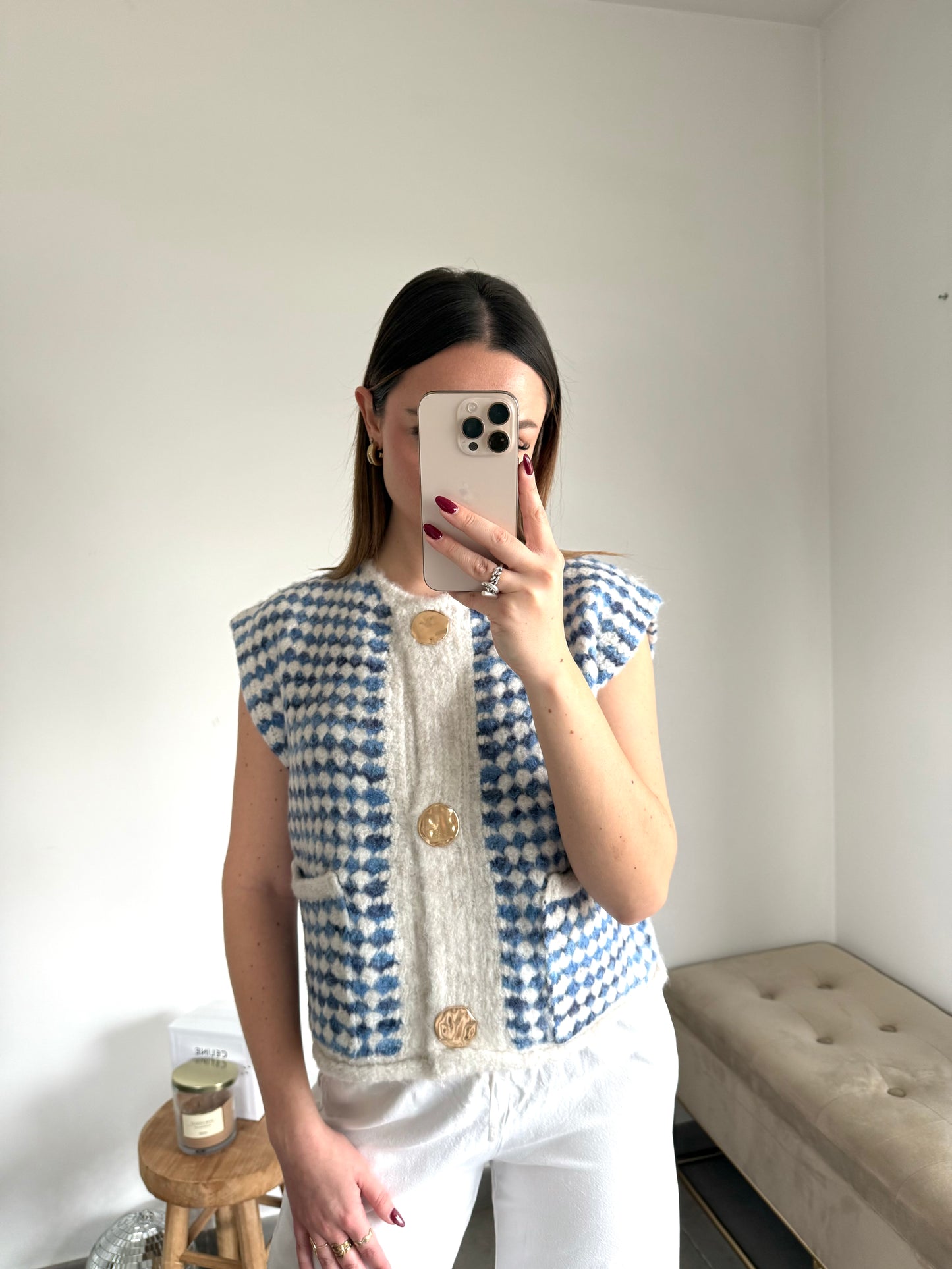 Pull sans manches SOLÈNE