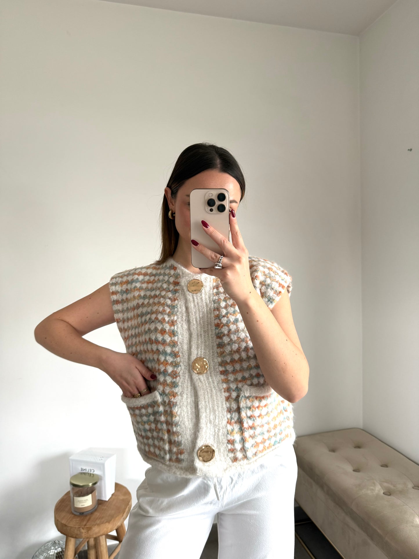 Pull sans manches SOLÈNE