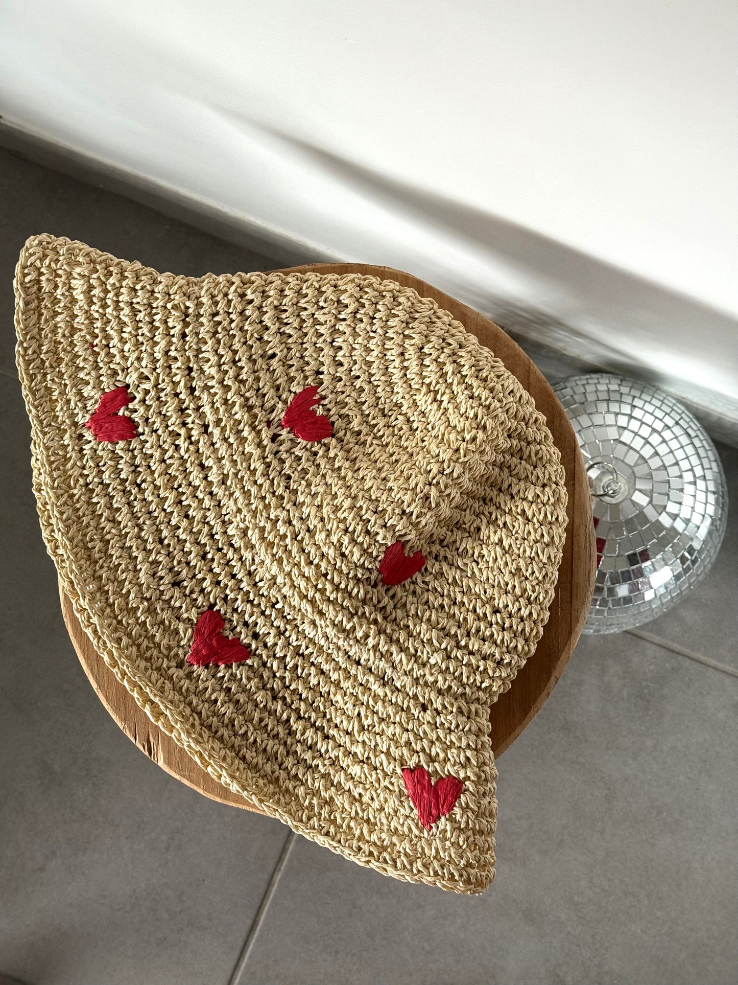 Bob en crochet COEUR
