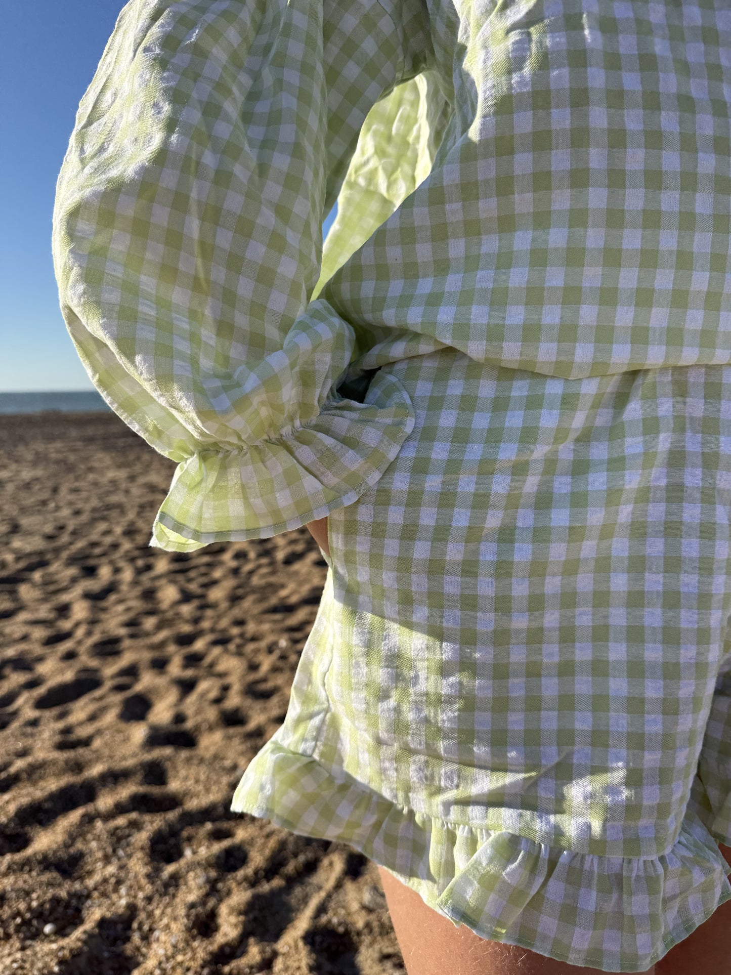 ENSEMBLE VICHY VERT