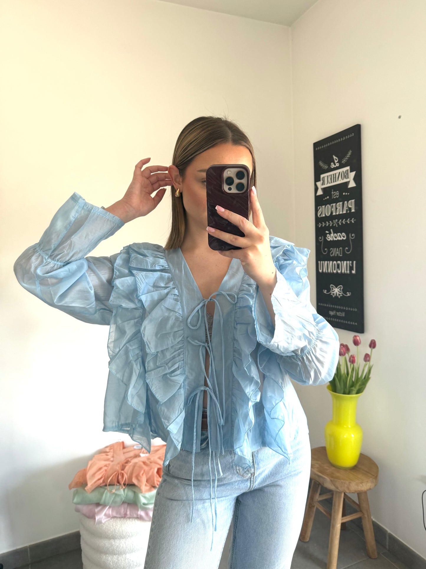 BLOUSE ELENA BLEU