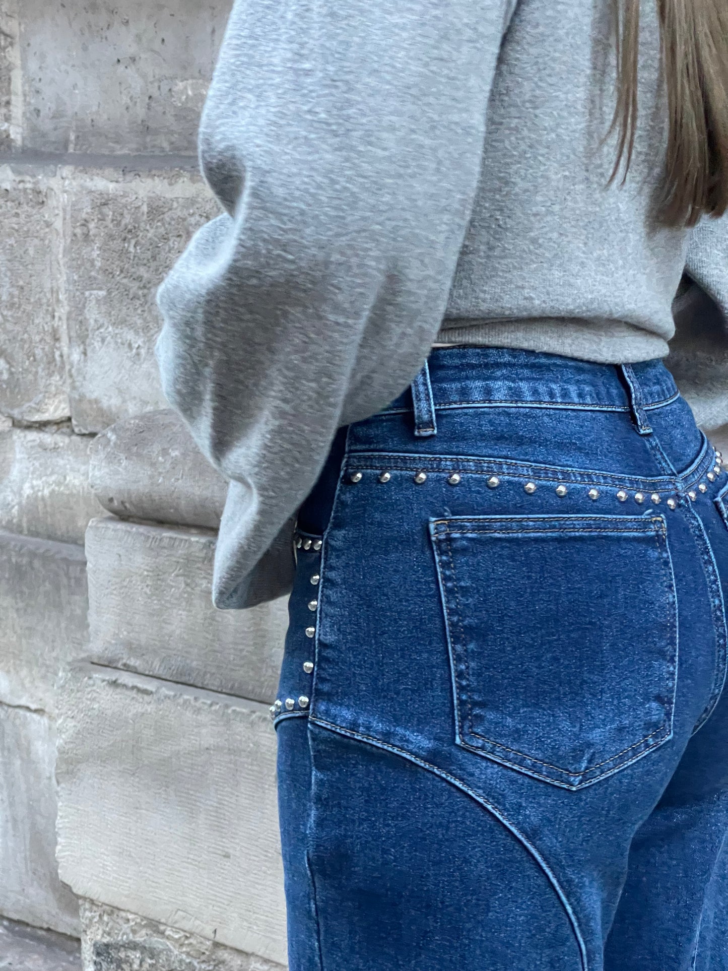 JEAN À STUDS MÉLISSA