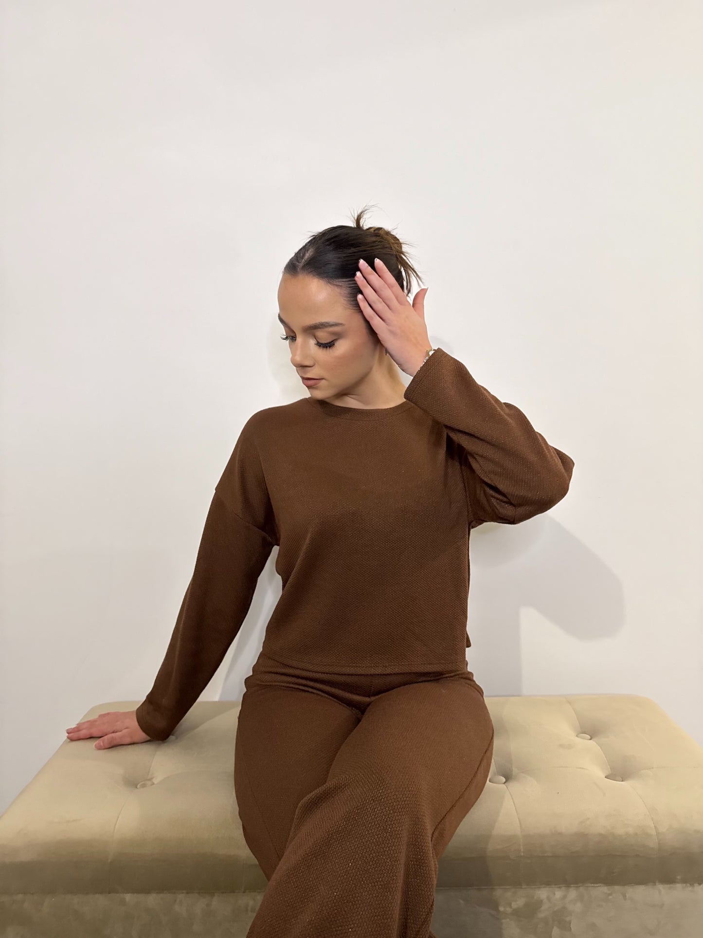 Pull court marron