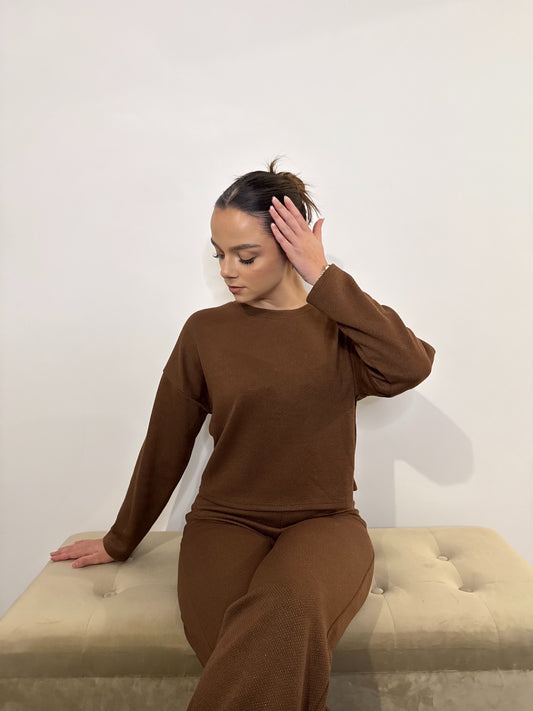 Pull court marron