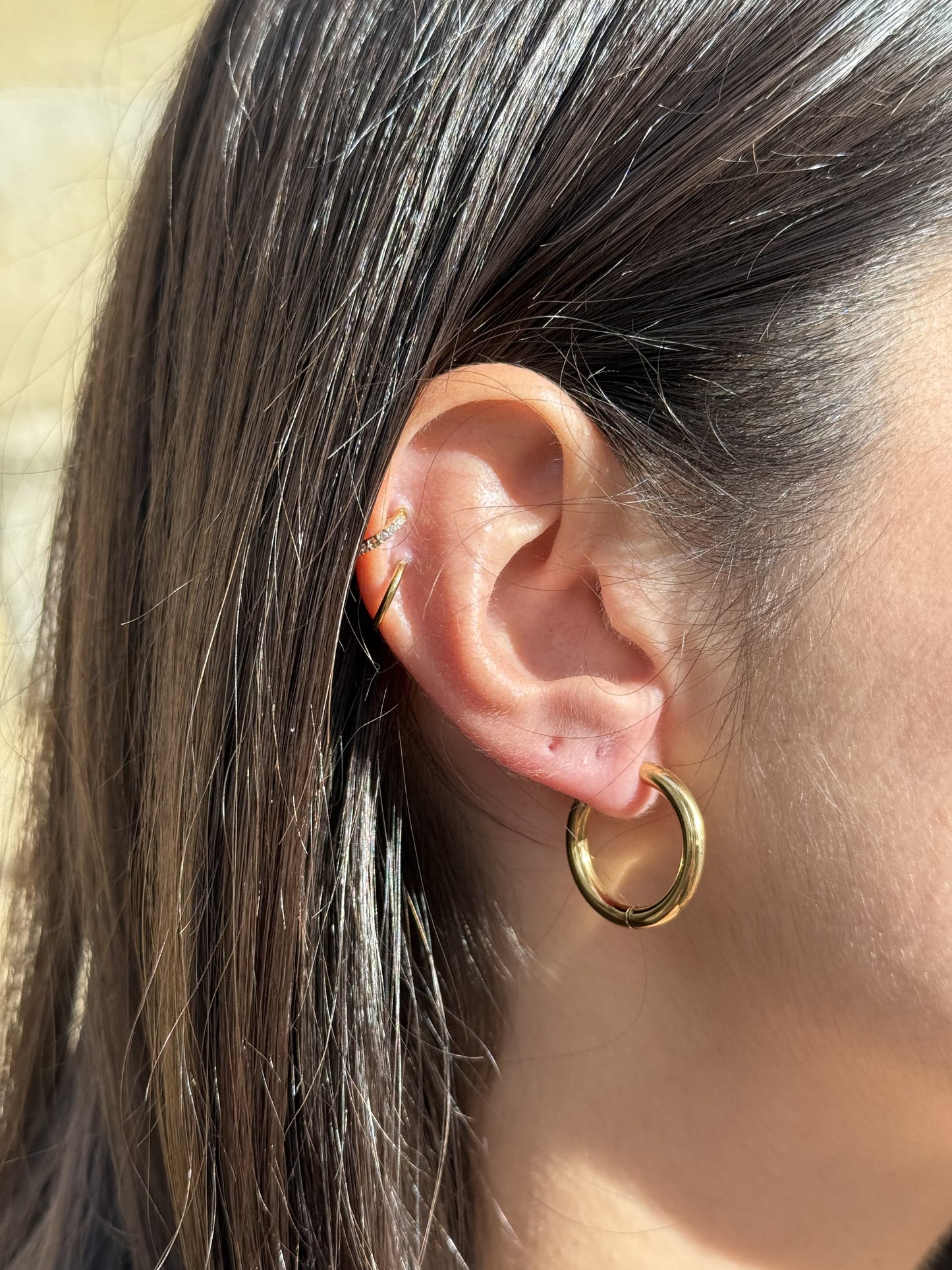 Boucles d'oreille FLEURS TERRACOTTA