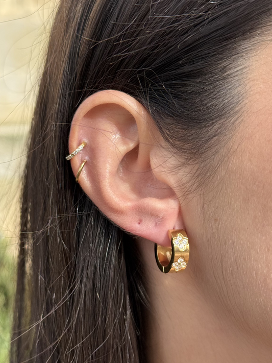 Boucles d'oreilles TRÈFLES