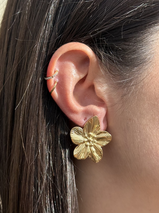 Boucles d'oreilles FLEUR