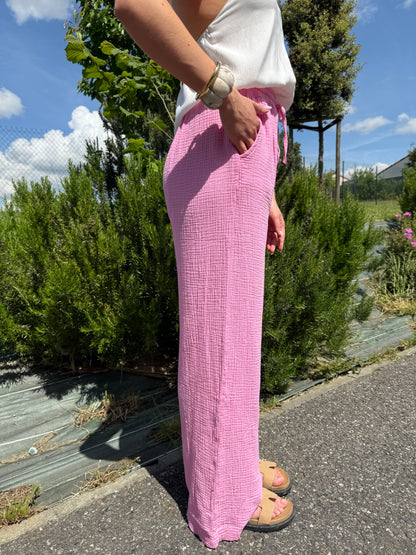 Pantalon Chloé gaze de coton