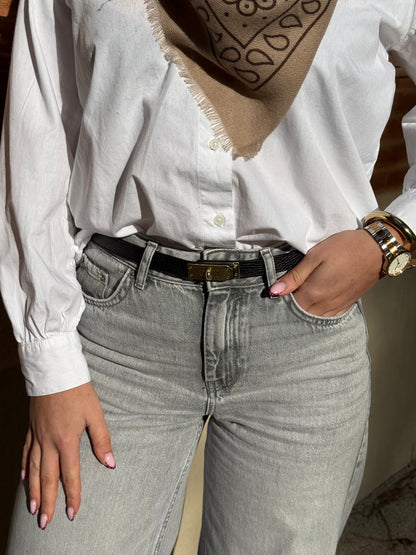 CEINTURE AJUSTABLE CUIR