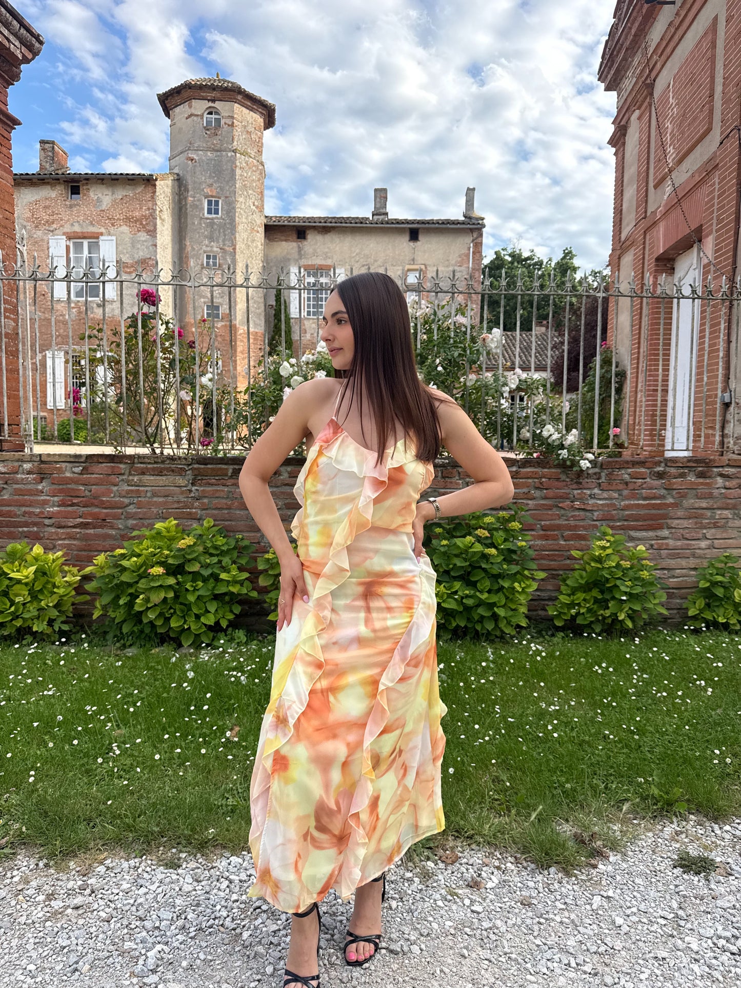 Robe longue Rosalia