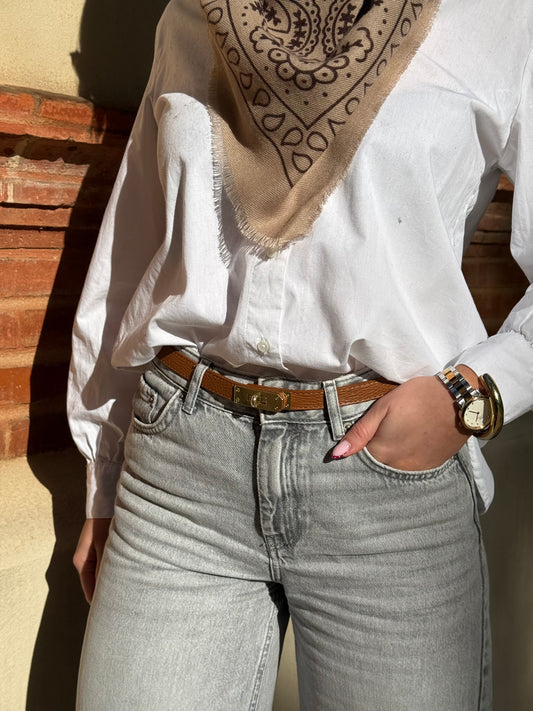 CEINTURE AJUSTABLE CUIR