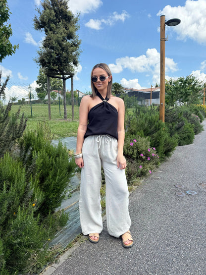 Pantalon Chloé gaze de coton