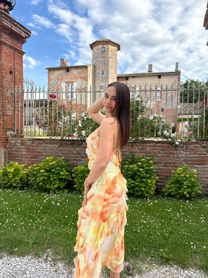 Robe longue Rosalia