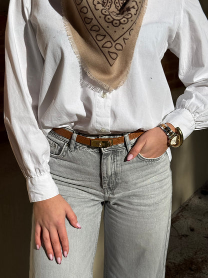 CEINTURE AJUSTABLE CUIR