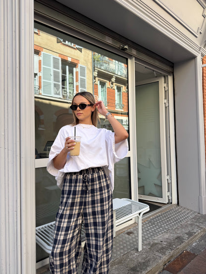 Pantalon à carreaux Charlie