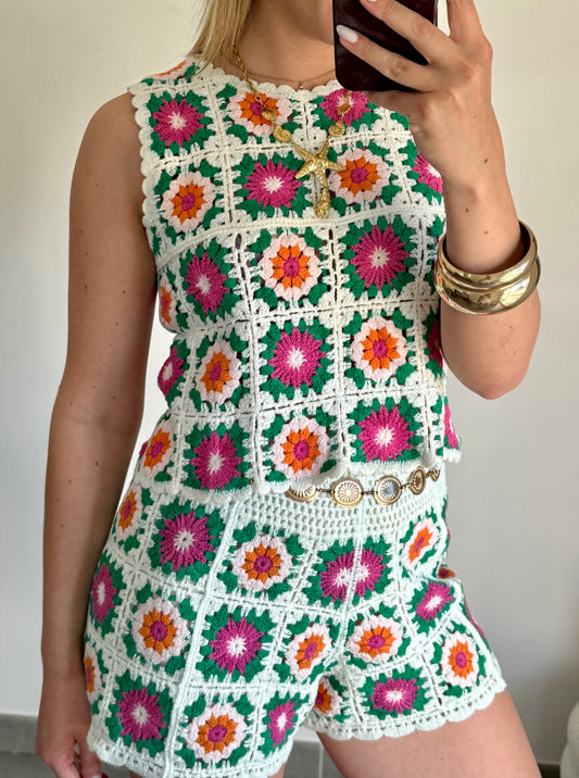 TOP CROCHET CAPUCINE