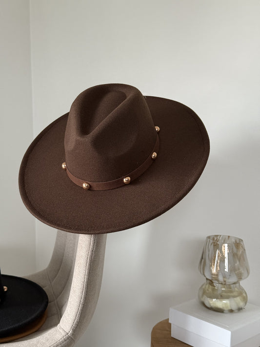 CHAPEAU JULIA MARRON