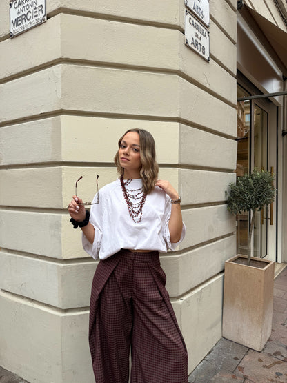 Pantalon à carreaux Valentin