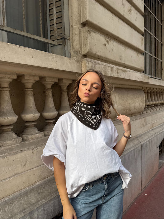 FOULARD BÉA CHOCO