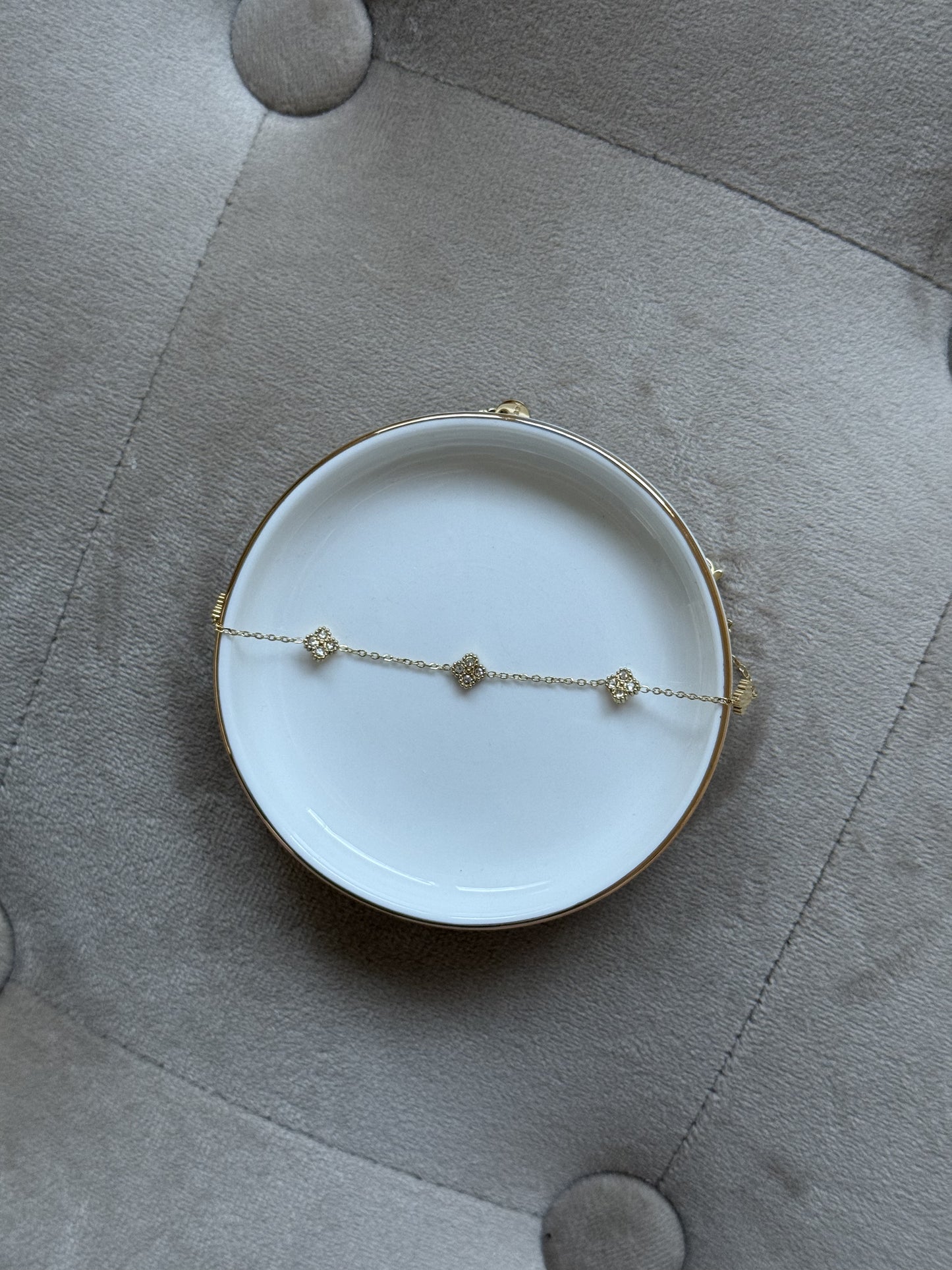 Bracelet doré CHANCE