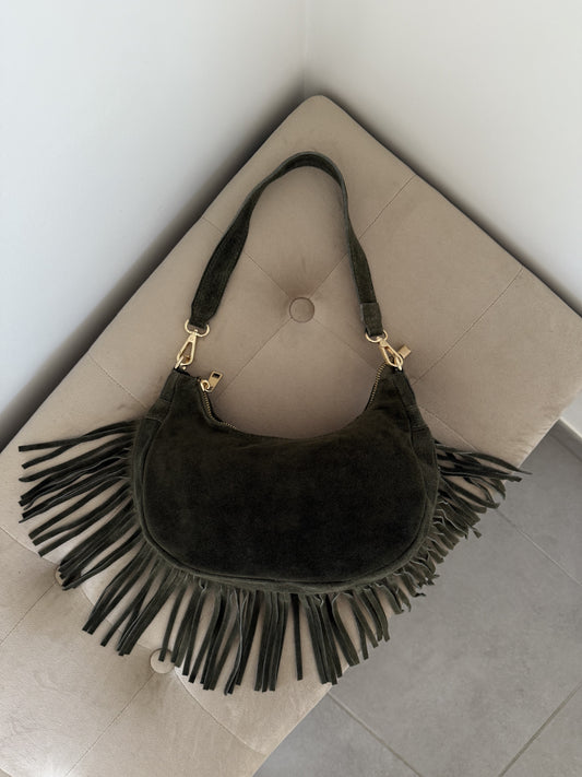 Sac à frange MAYA 100% cuir