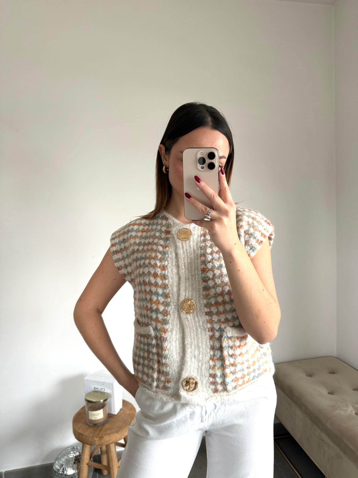 Pull sans manches SOLÈNE