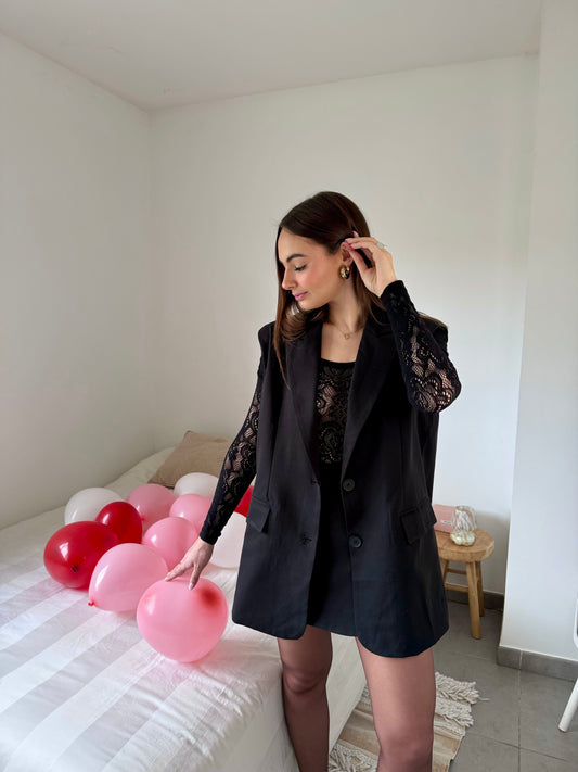 Blazer sans manches Lénie