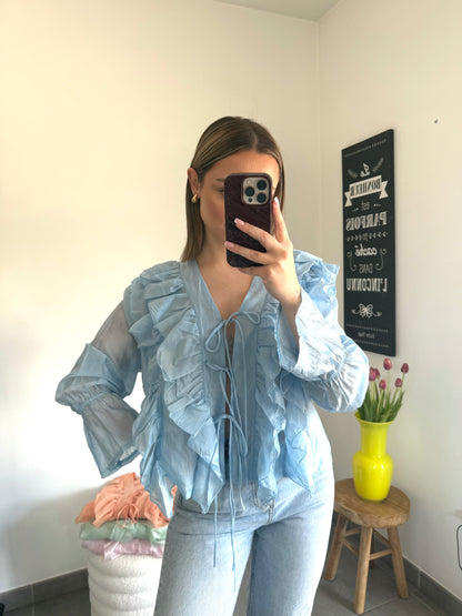 BLOUSE ELENA BLEU