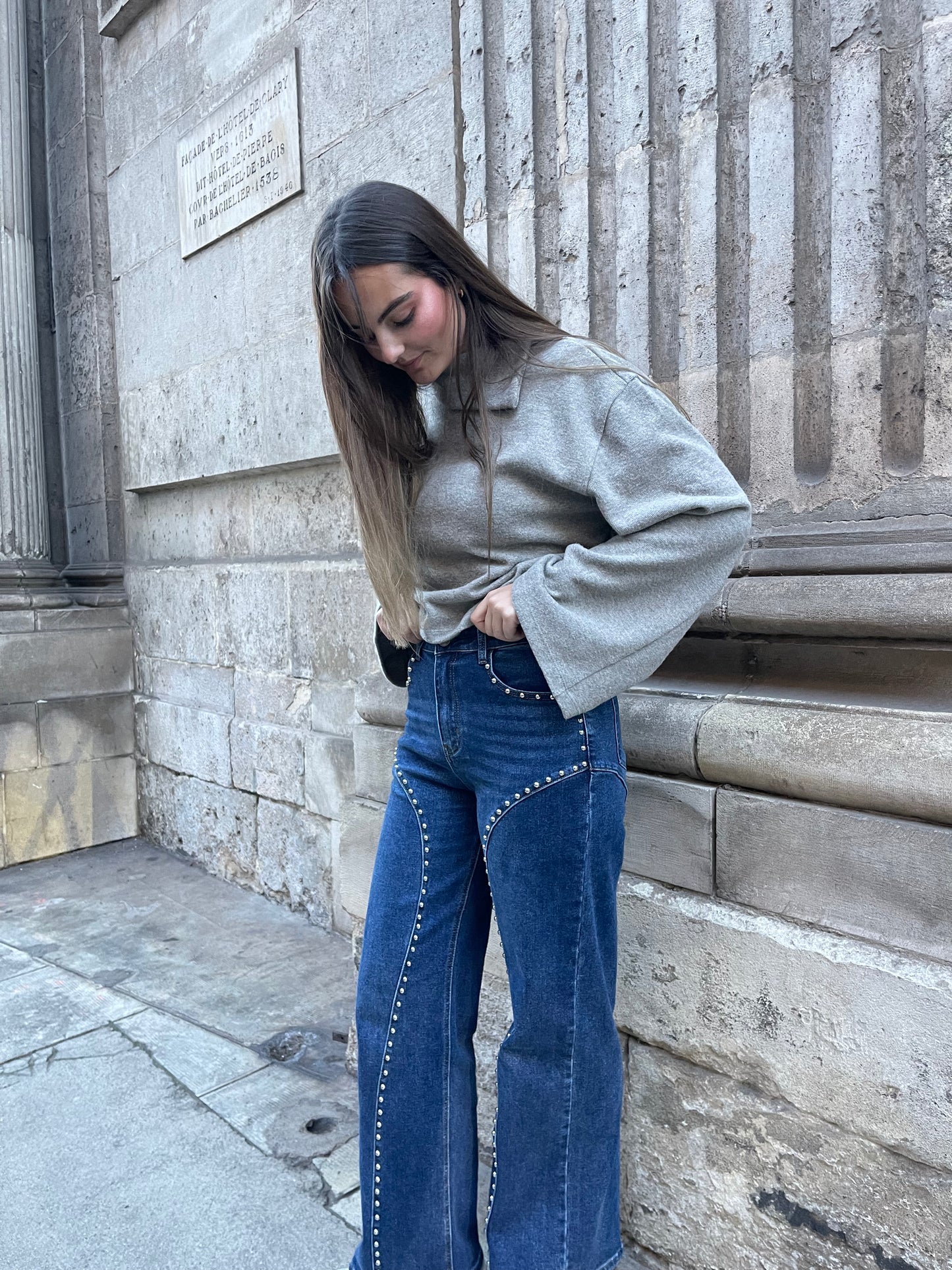 JEAN À STUDS MÉLISSA