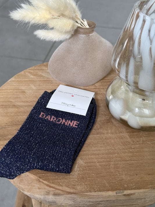 Chaussettes à paillettes DARONNE