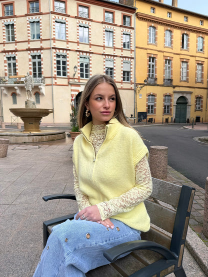 Pull sans manches Zoé