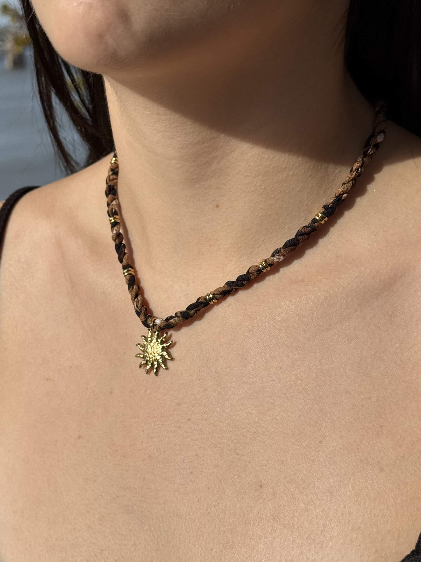 Collier LÉOPARD SOLEIL